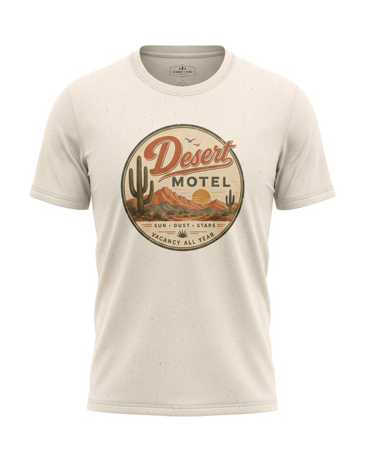 Desert Motel Vintage T-Shirt | Retro Southwest Travel Graphic Tee