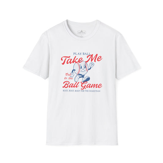 Take Me Out to the Ball Game Shirt | Vintage Baseball Graphic Tee