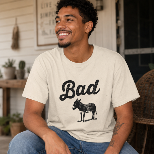 Bad Donkey T-Shirt | Funny Vintage Donkey Graphic Tee