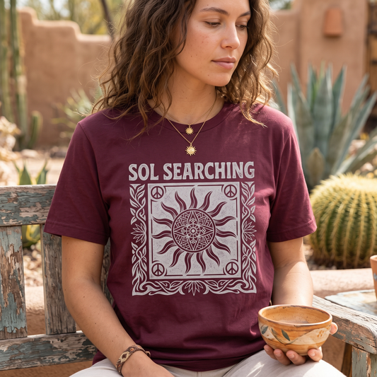 Sol Searching Vintage Sun Graphic T-Shirt